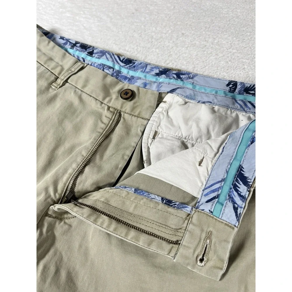 Tommy Bahama Boracay Khaki Tan Straight Leg Chino Pants Mens 33x34 (35x29)